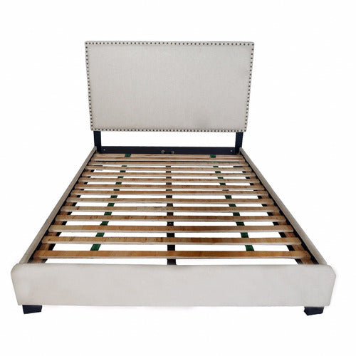 MIKASA FURNITURE CREAM ISABELLA BED FRAME