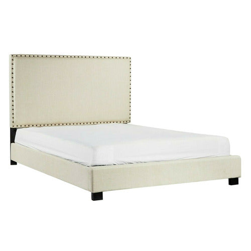 MIKASA FURNITURE CREAM ISABELLA BED FRAME