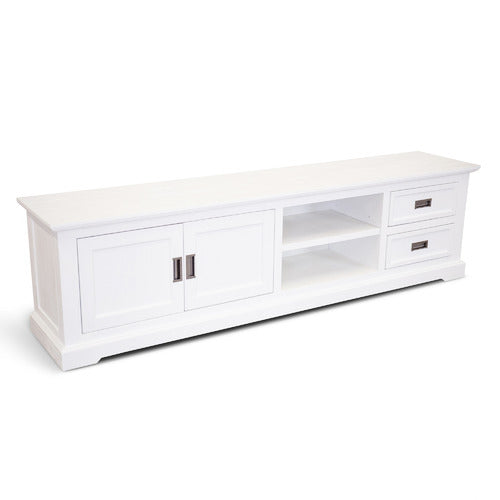 LEGACY FURNITURE CROWTHER 220CM ACACIA WOOD ENTERTAINMENT UNIT