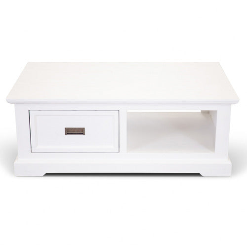 LEGACY FURNITURE CROWTHER ACACIA WOOD COFFEE TABLE