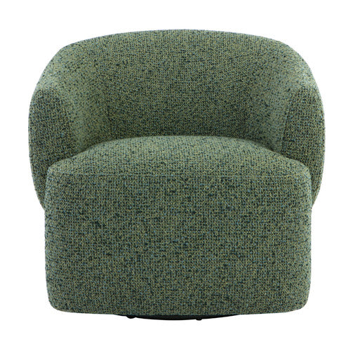 CUDDLE UPHOLSTERED SWIVEL ARMCHAIR