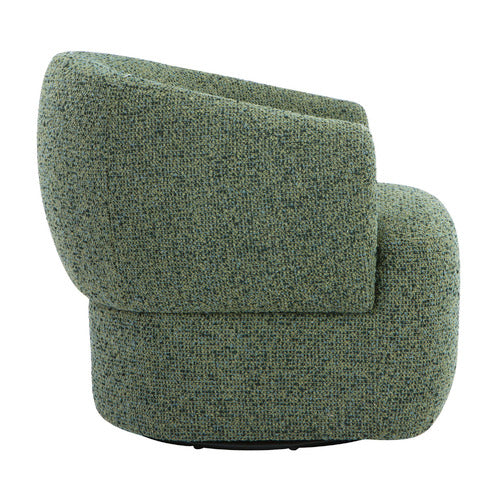 CUDDLE UPHOLSTERED SWIVEL ARMCHAIR