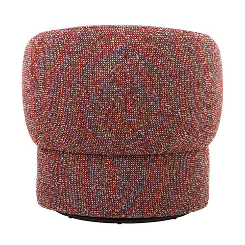 CUDDLE UPHOLSTERED SWIVEL ARMCHAIR