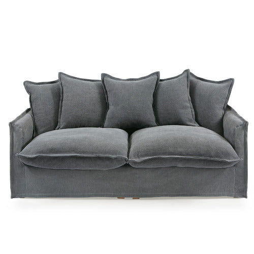 HYDE PARK HOME CUMULUS 2 SEATER SLIPCOVER SOFA