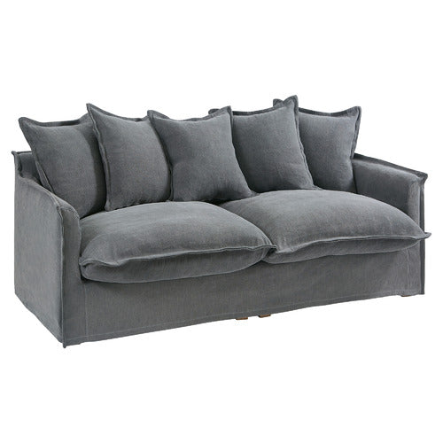 HYDE PARK HOME CUMULUS 2 SEATER SLIPCOVER SOFA