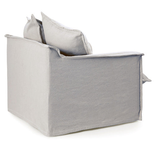 HYDE PARK HOME CUMULUS COTTON SLIPCOVER ARMCHAIR