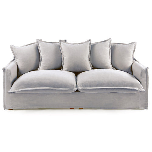 HYDE PARK HOME CUMULUS PREMIUM 3 SEATER COTTON SLIPCOVER SOFA