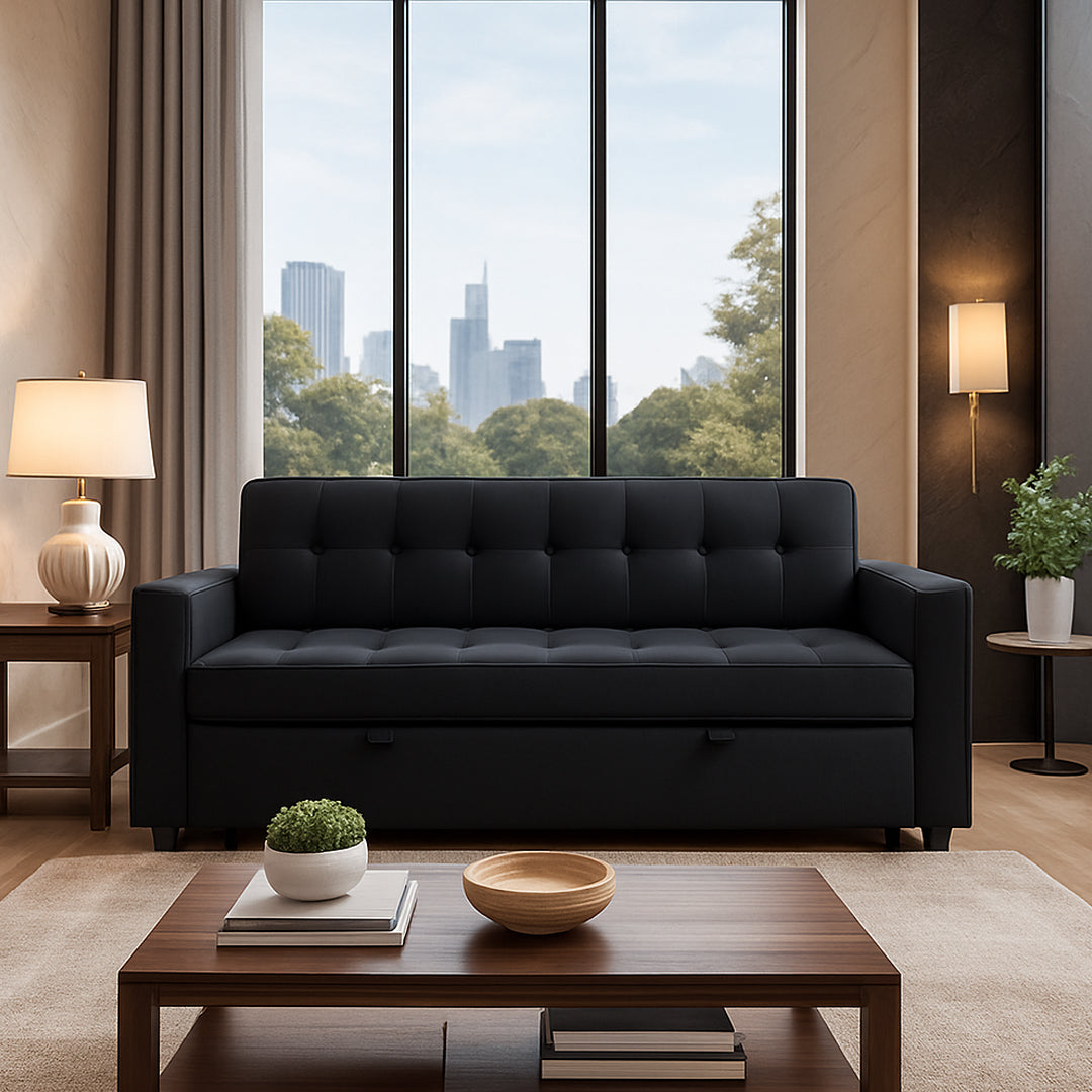 DELA CRUZ SOFA BED BLACK