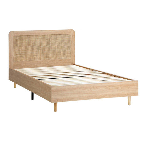 LIVING FUSION DAHLIA RUBBERWOOD BED FRAME