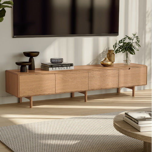 CORNER OFFICE DALE 4 DOOR TV UNIT