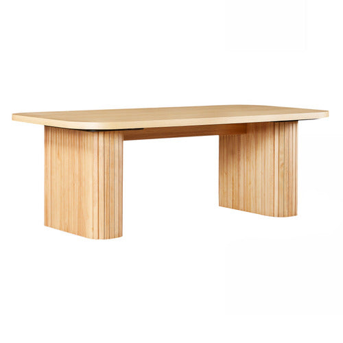 BY DESIGNS DANVILLE OAK WOOD COFFEE TABLE