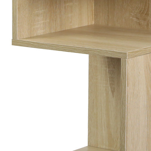 OAKLEIGH HOME DARCY S-SHAPED BEDSIDE TABLE