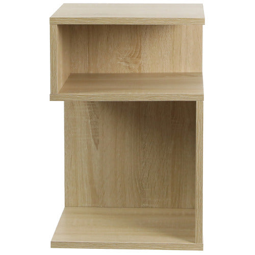 OAKLEIGH HOME DARCY S-SHAPED BEDSIDE TABLE