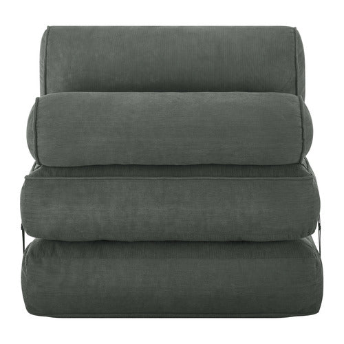 CORE LIVING DARCY SINGLE CORDUROY SOFA BED