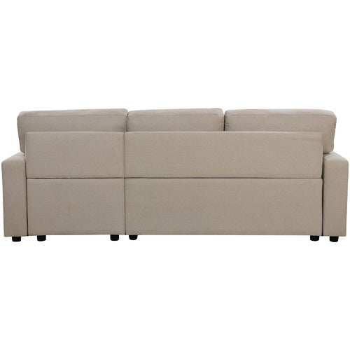 DARCY 3 SEATER SOFA BED WITH REVERSIBLE CHAISE