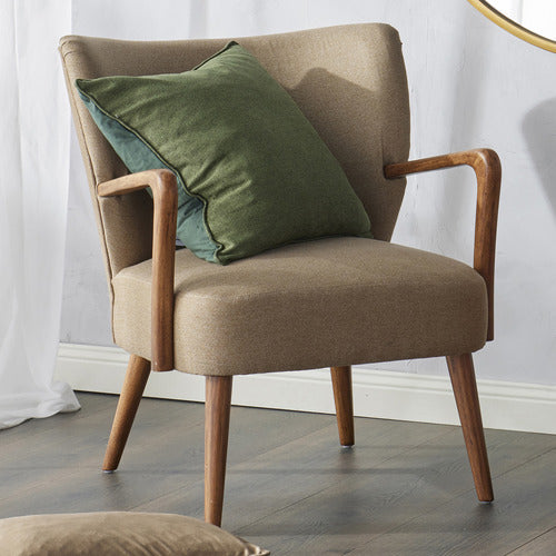 THE HOME COLLECTIVE DARCY UPHOLSTERED ARMCHAIR