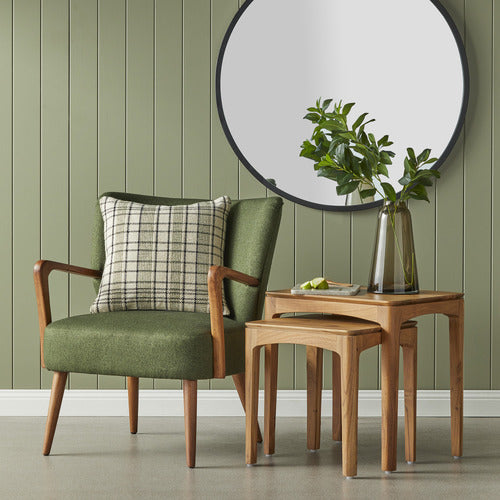 THE HOME COLLECTIVE DARCY UPHOLSTERED ARMCHAIR