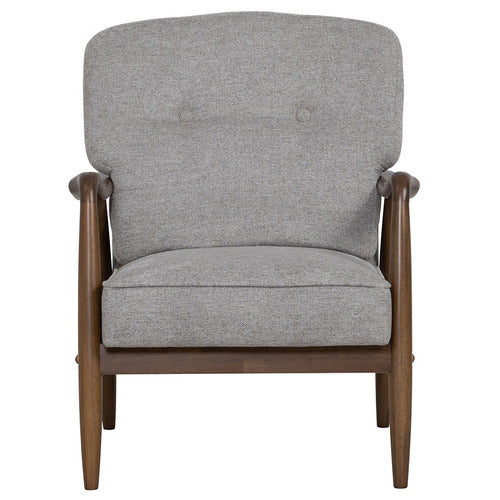 INNOVA STUDIO DARELL MALAYSIAN OAK WOOD ARMCHAIR