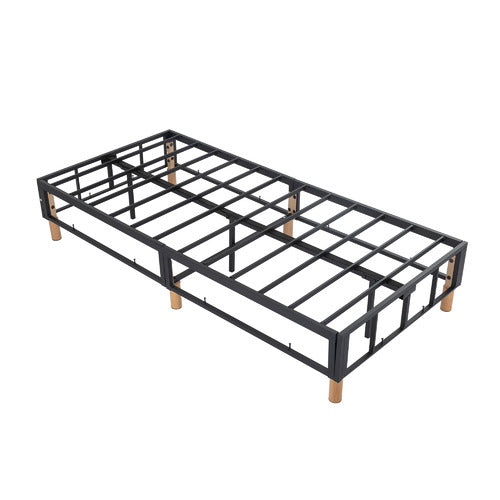 EVER DREAMING LIVING DARK GREY RYLEE STEEL BED FRAME