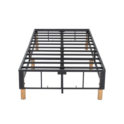 EVER DREAMING LIVING DARK GREY RYLEE STEEL BED FRAME