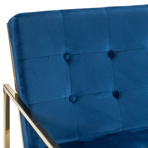 SOUTHERN STYLERS DARNELL VELVET ARMCHAIR