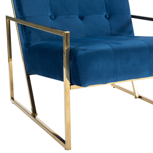 SOUTHERN STYLERS DARNELL VELVET ARMCHAIR