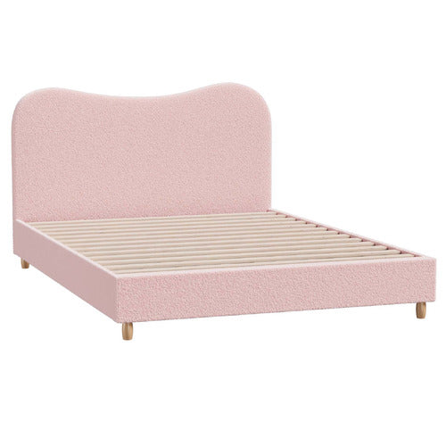 LIVING FUSION DARWIN BOUCLE BED FRAME