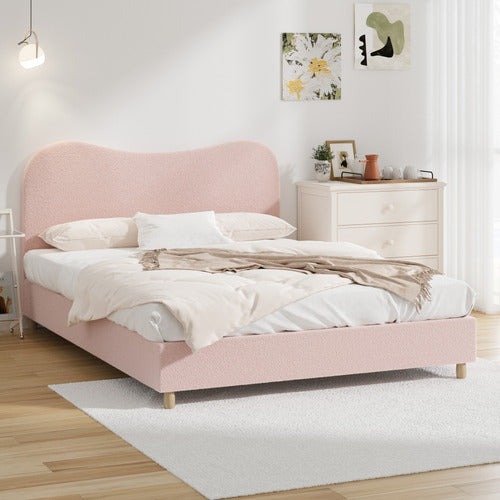 LIVING FUSION DARWIN BOUCLE BED FRAME