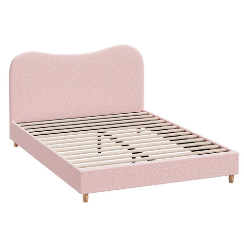 LIVING FUSION DARWIN BOUCLE BED FRAME