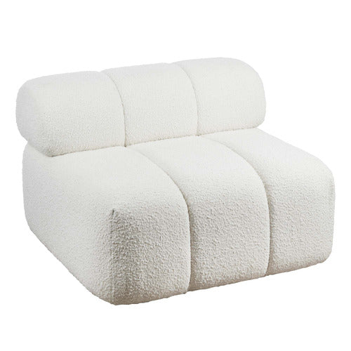 THE HOME COLLECTIVE DEAN BOUCLE ACCENT CHAIR
