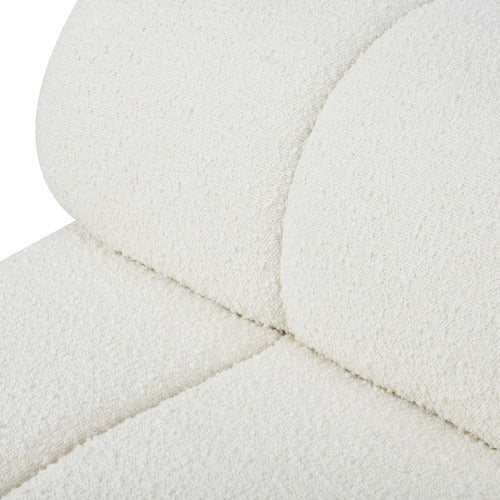THE HOME COLLECTIVE DEAN BOUCLE ACCENT CHAIR