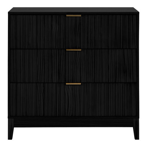 CORE LIVING DECORIS 3 DRAWER RIBBED CHEST