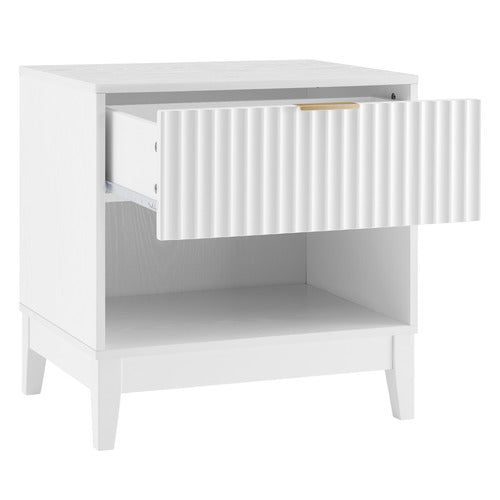 CORE LIVING DECORIS RIBBED BEDSIDE TABLE