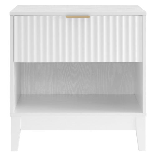 CORE LIVING DECORIS RIBBED BEDSIDE TABLE