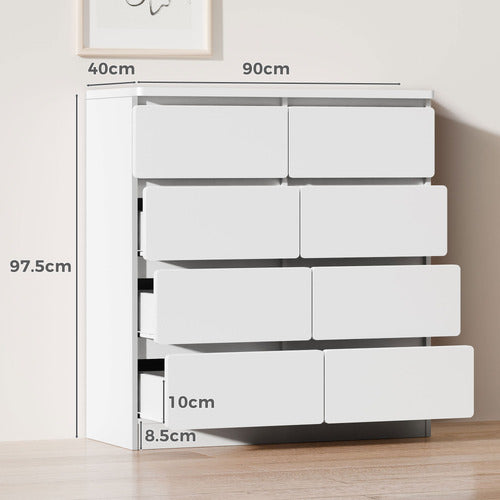 HOXTON ROOM DESMOND 8 DRAWER CHEST