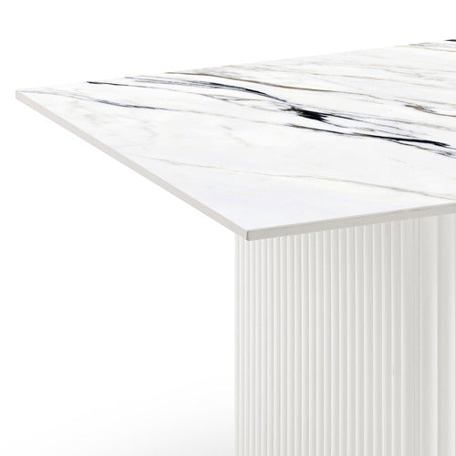 SOUTHERN STYLERS DEVI SINTERED STONE COFFEE TABLE