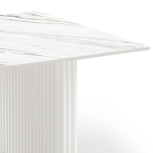 SOUTHERN STYLERS DEVI SINTERED STONE COFFEE TABLE