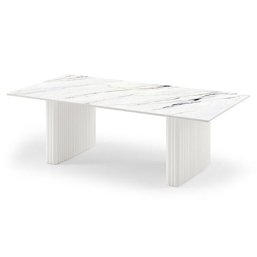 SOUTHERN STYLERS DEVI SINTERED STONE COFFEE TABLE