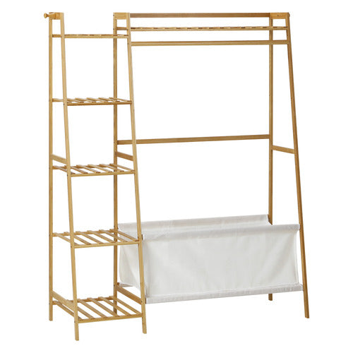 LIVING FUSION DEVYN BAMBOO CLOTHING RACK