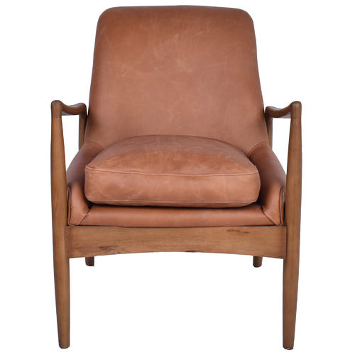 CHARTWELL HOME ALMARIO LEATHER ARMCHAIR