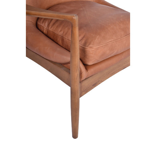 CHARTWELL HOME ALMARIO LEATHER ARMCHAIR