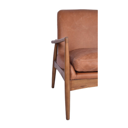 CHARTWELL HOME ALMARIO LEATHER ARMCHAIR