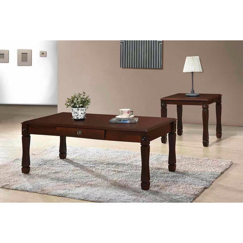 MIKASA FURNITURE DIRTY OAK FINISH LOWE COFFEE TABLE