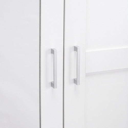 CORE LIVING WHITE MORANA 2 DOOR 3 DRAWER WARDROBE