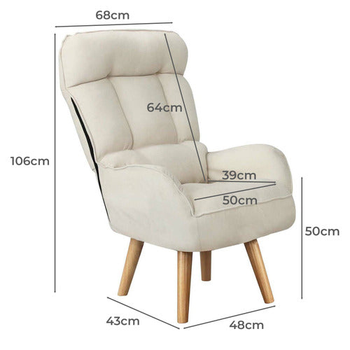 LIVING FUSION DOMINI RECLINER ARMCHAIR