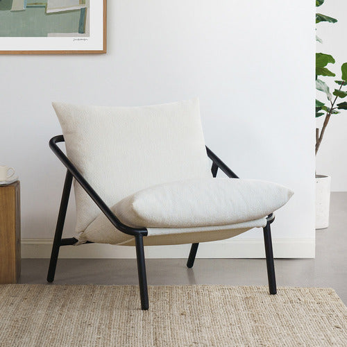 STUDIO HOME DORIAN BOUCLE ACCENT CHAIR