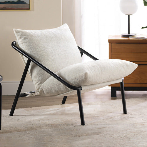 STUDIO HOME DORIAN BOUCLE ACCENT CHAIR