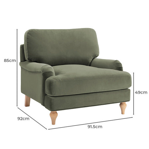 DORSET UPHOLSTERED ARMCHAIR
