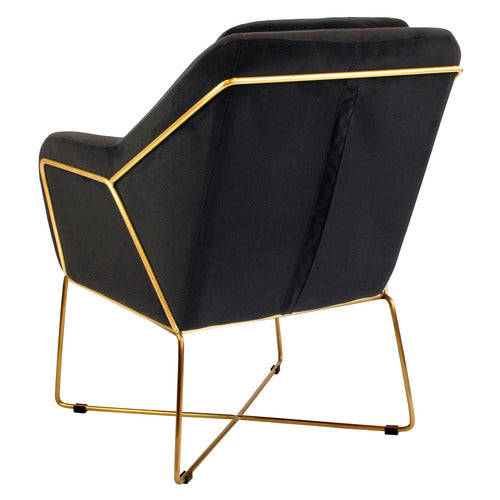 BROOKLYN AND BELLA DOVER VELVET ARMCHAIR