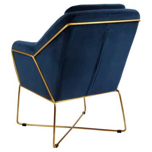 BROOKLYN AND BELLA DOVER VELVET ARMCHAIR